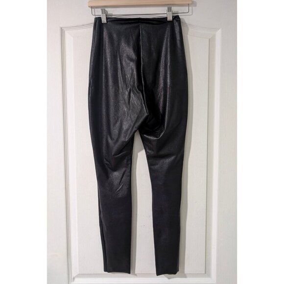 NWT Commando | Perfect Control Faux Leather Legging In Black - Picture 3 of 13